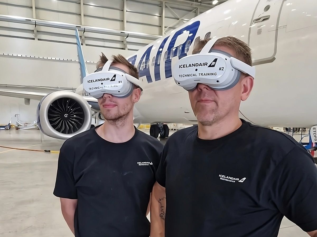 Icelandair Expands VR Training to Maintenance Crew | Halldale Group